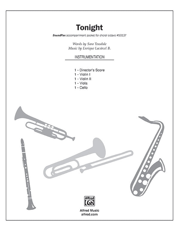 Tonight: Score Sheet Music Preview