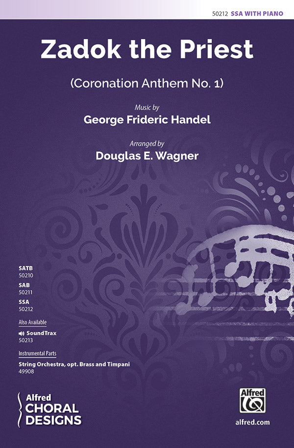 Zadok the Priest Sheet Music Preview