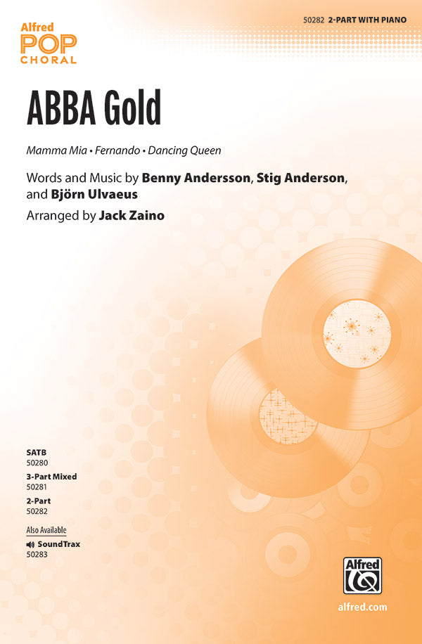 ABBA Gold Sheet Music Preview