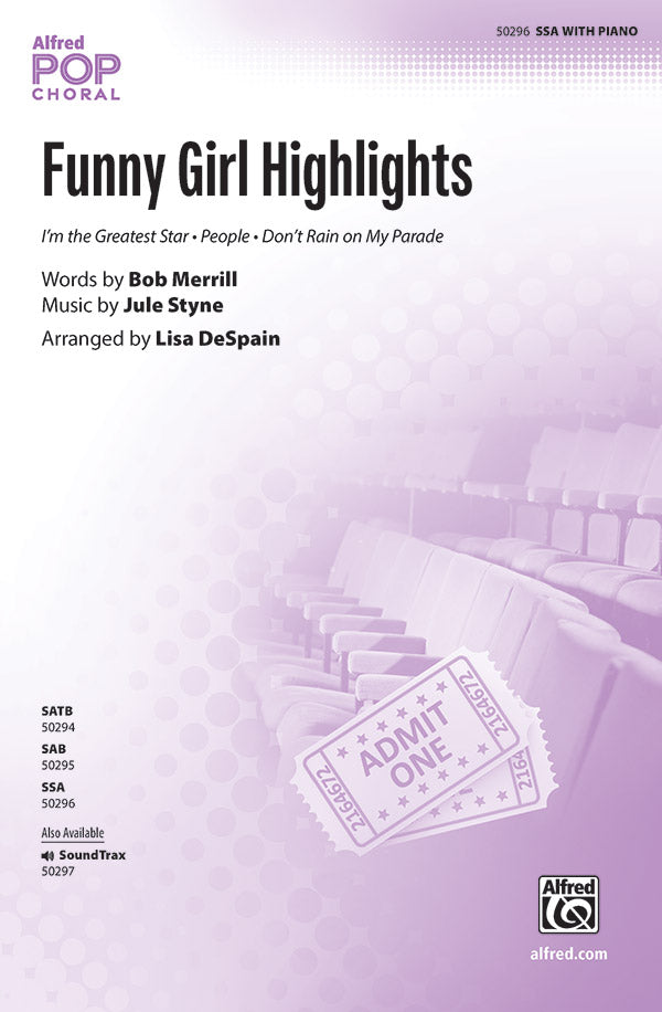 Funny Girl Highlights Sheet Music Preview