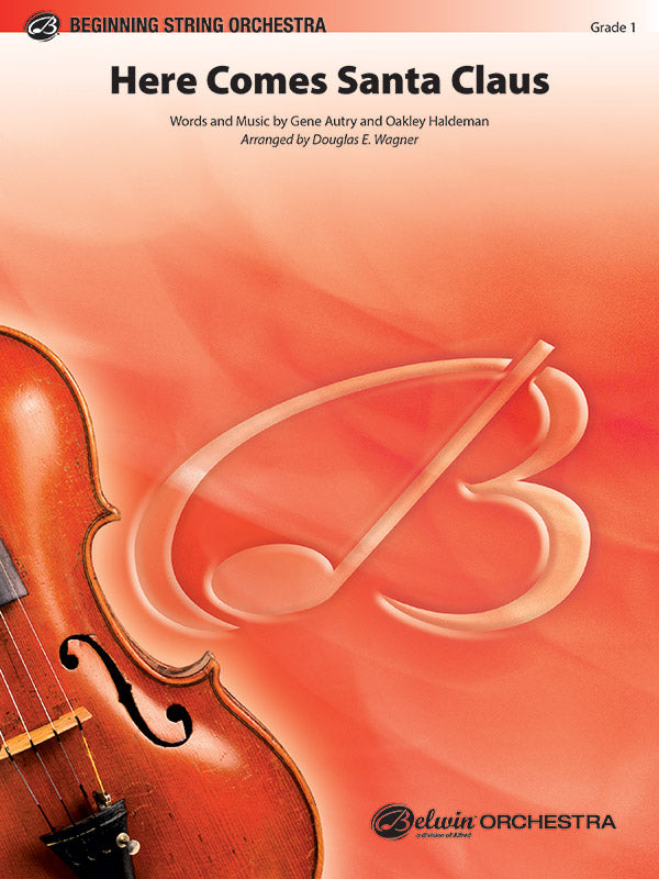 Here Comes Santa Claus: Viola Sheet Music Preview