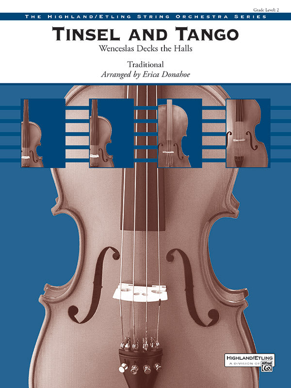 Tinsel and Tango: 2nd Violin Sheet Music Preview