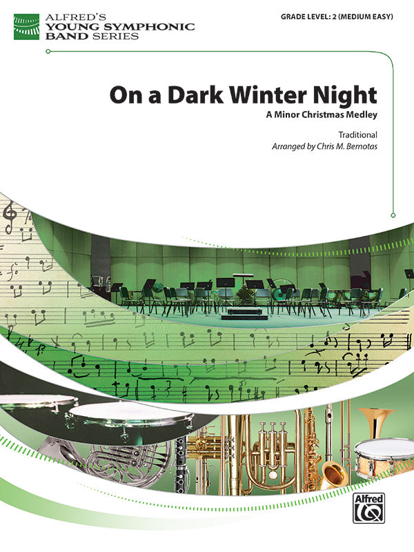 ON A DARK WINTER NIGHT/YS: 2nd B-flat Trumpet Sheet Music Preview