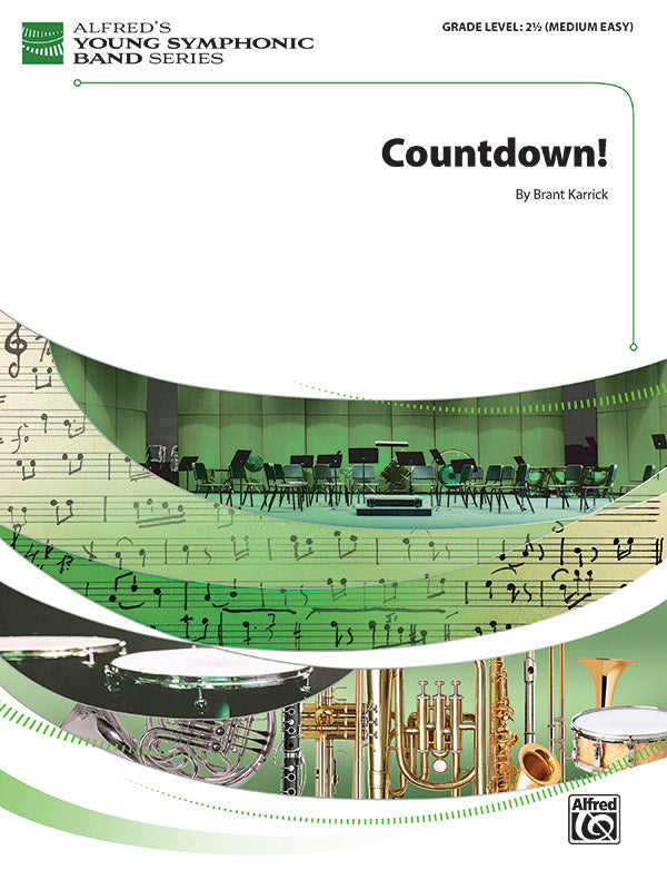 Countdown!: E-flat Alto Saxophone Sheet Music Preview