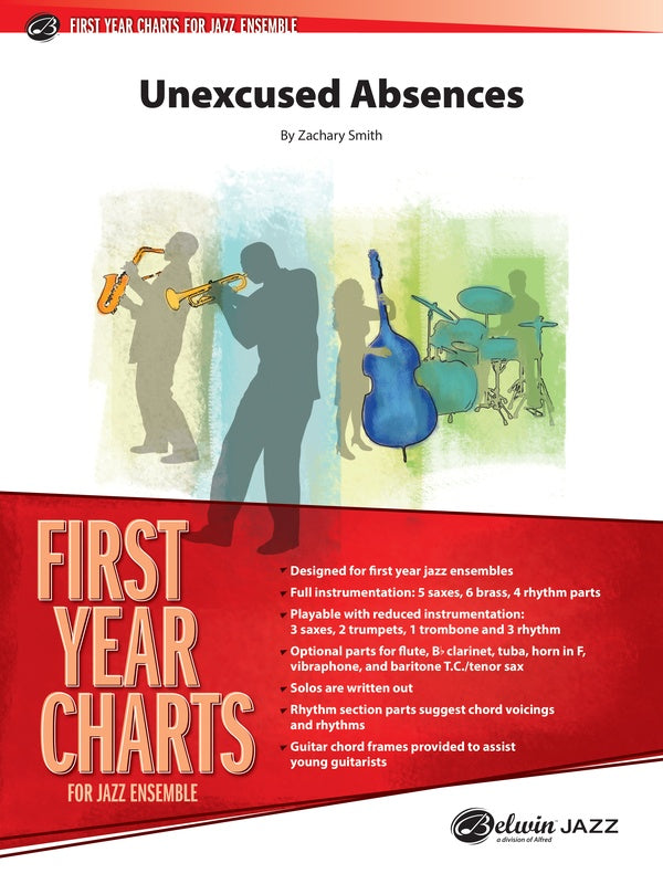 Unexcused Absences: 3rd Trombone Sheet Music Preview