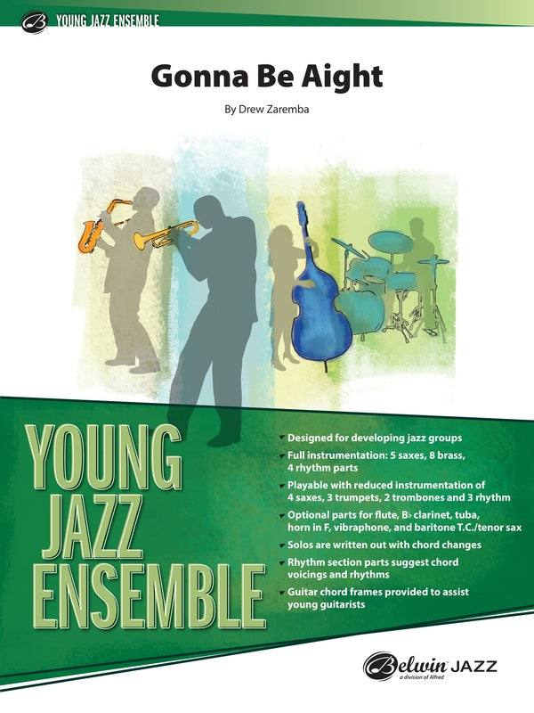Gonna Be Aight: Optional Solo Alto Saxophone Sheet Music Preview