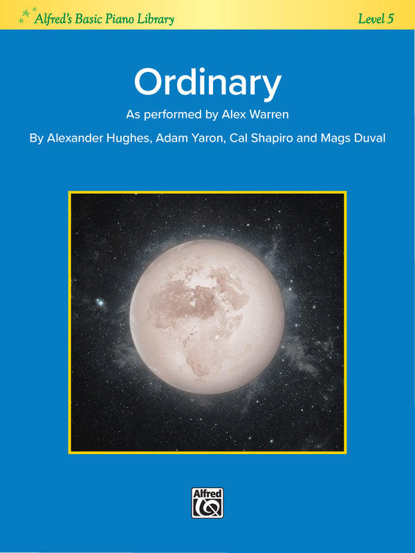 Ordinary (Alex Warren) Sheet Music Preview