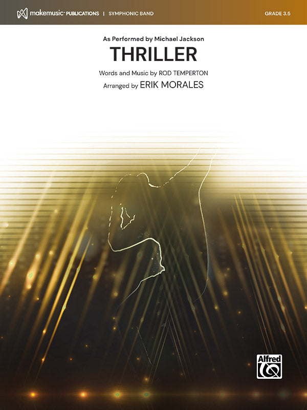 Thriller: E-flat Alto Saxophone Sheet Music Preview
