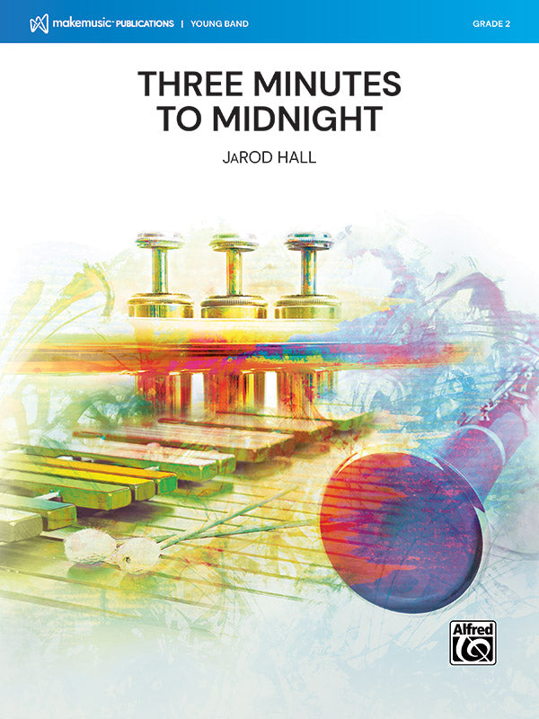 Three Minutes to Midnight: 2nd E-flat Alto Saxophone Sheet Music Preview