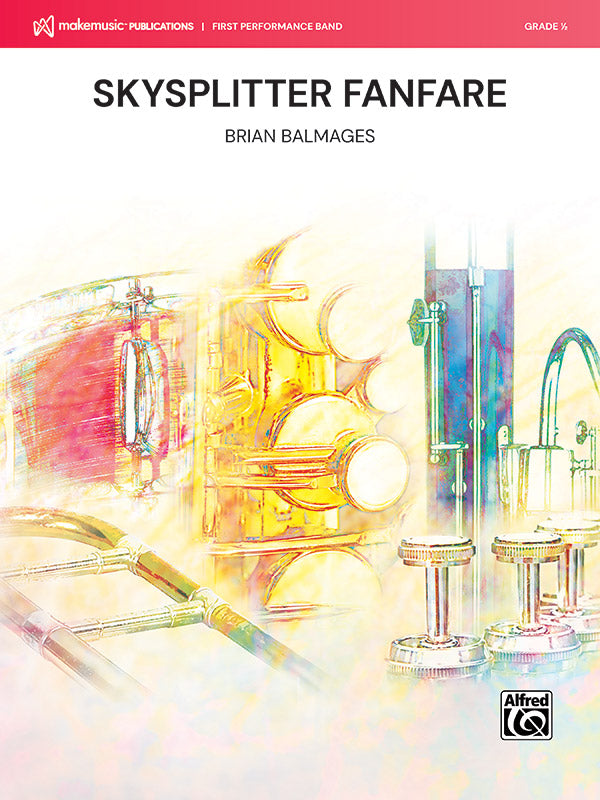 Skysplitter Fanfare: 1st Percussion Sheet Music Preview