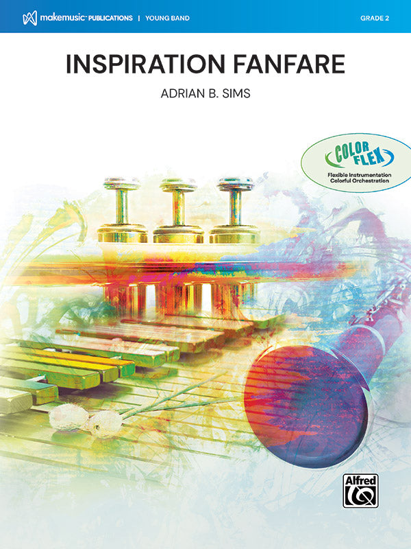 Inspiration Fanfare: Part 5 - B-flat Tenor Sax Sheet Music Preview