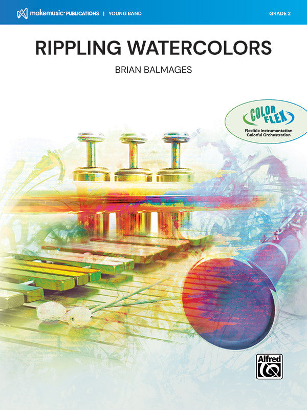Rippling Watercolors: Part 2 - B-flat Clarinet Sheet Music Preview