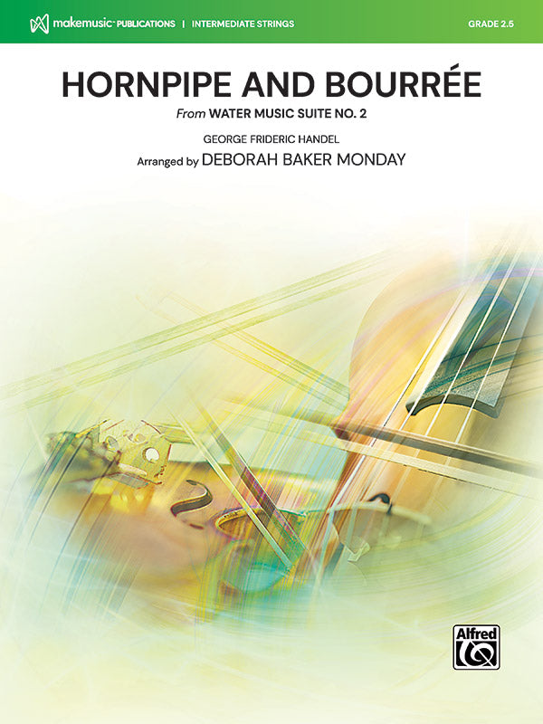 Hornpipe and Bourrée: 3rd Violin (Viola [TC]) Sheet Music Preview