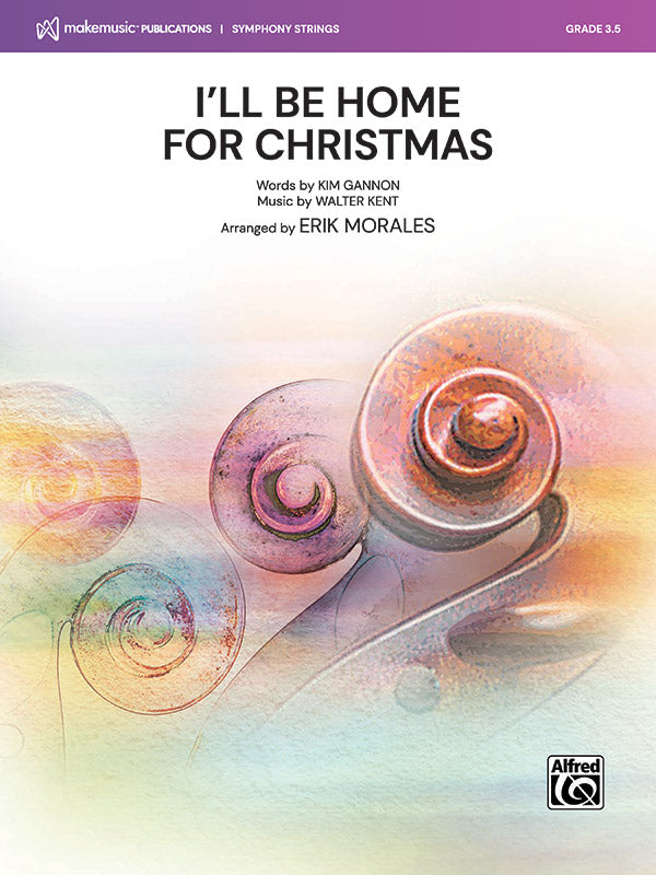 I'll Be Home for Christmas: 1st Violin Sheet Music Preview