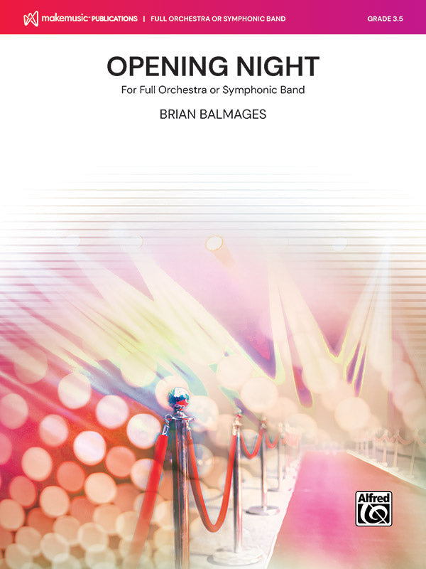 Opening Night: 1st Violin Sheet Music Preview