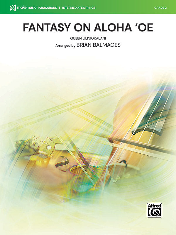 Fantasy on Aloha 'Oe: 2nd Violin Sheet Music Preview
