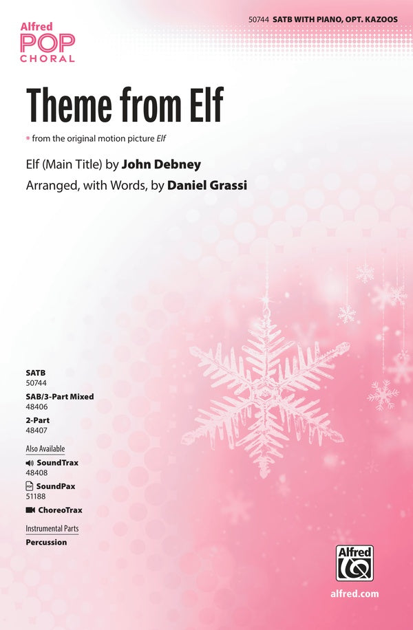 Theme from Elf Sheet Music Preview