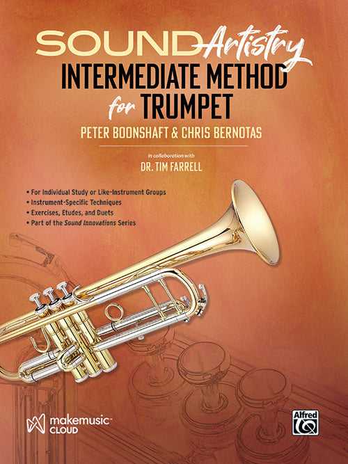 Sound Artistry Intermediate Method for Trumpet Cover Image