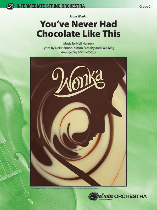 You've Never Had Chocolate Like This: 1st Violin Sheet Music Preview