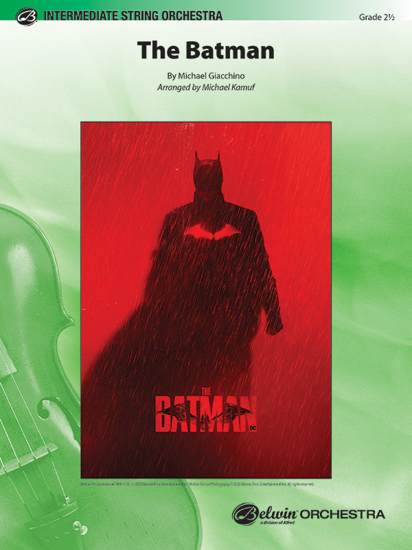 The Batman: 1st Percussion Sheet Music Preview