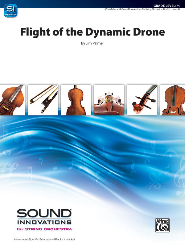 Flight of the Dynamic Drone: Viola Educational Pack Sheet Music Preview