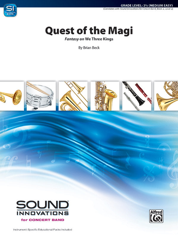Quest of the Magi: 2nd E-flat Alto Saxophone Sheet Music Preview