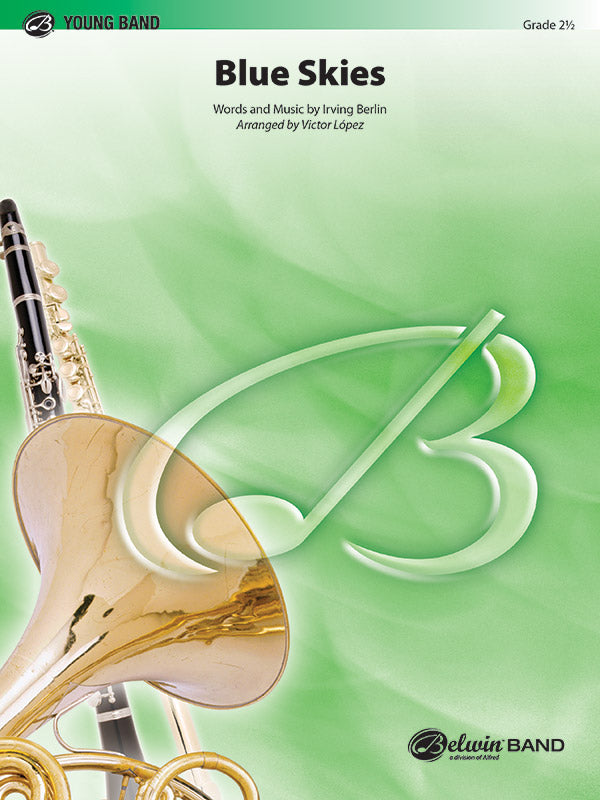 Blue Skies: 1st B-flat Clarinet Sheet Music Preview