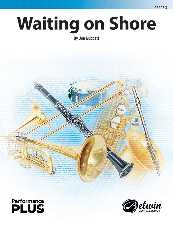 Waiting on Shore: E-flat Baritone Saxophone Sheet Music Preview