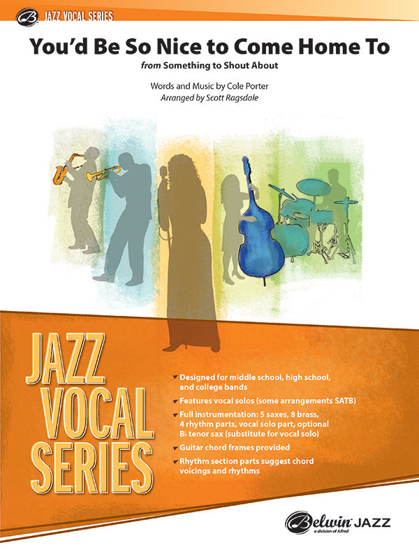 You'd Be So Nice to Come Home To: 2nd E-flat Alto Saxophone Sheet Music Preview