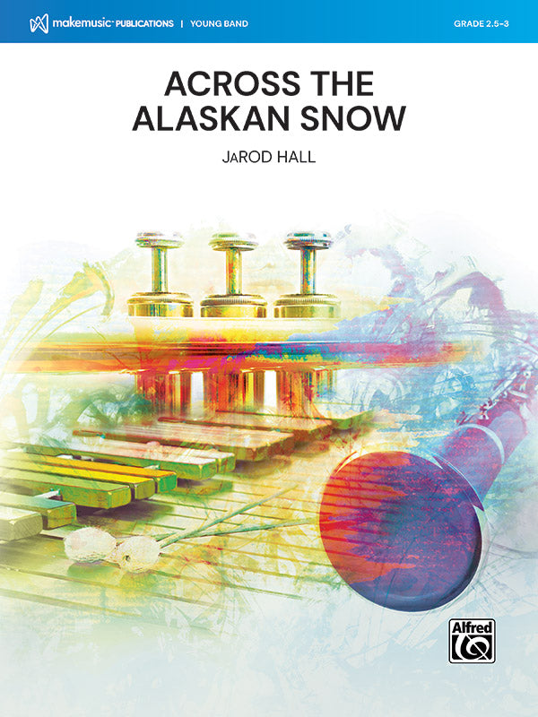 Across the Alaskan Snow: 2nd B-flat Clarinet Sheet Music Preview
