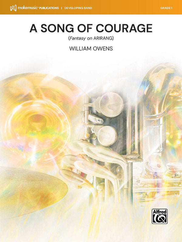 A Song of Courage Sheet Music Preview