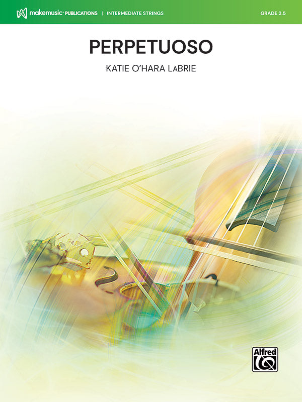 Perpetuoso: 2nd Violin Sheet Music Preview