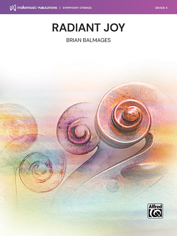 Radiant Joy: 2nd Violin Sheet Music Preview