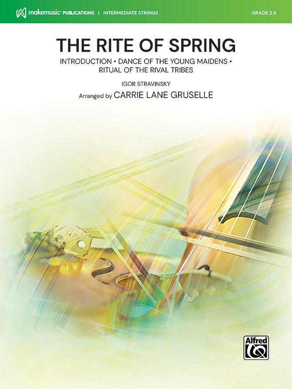 The Rite of Spring: 2nd Violin Sheet Music Preview