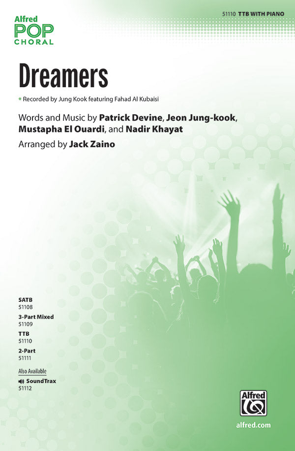 Dreamers Sheet Music Preview