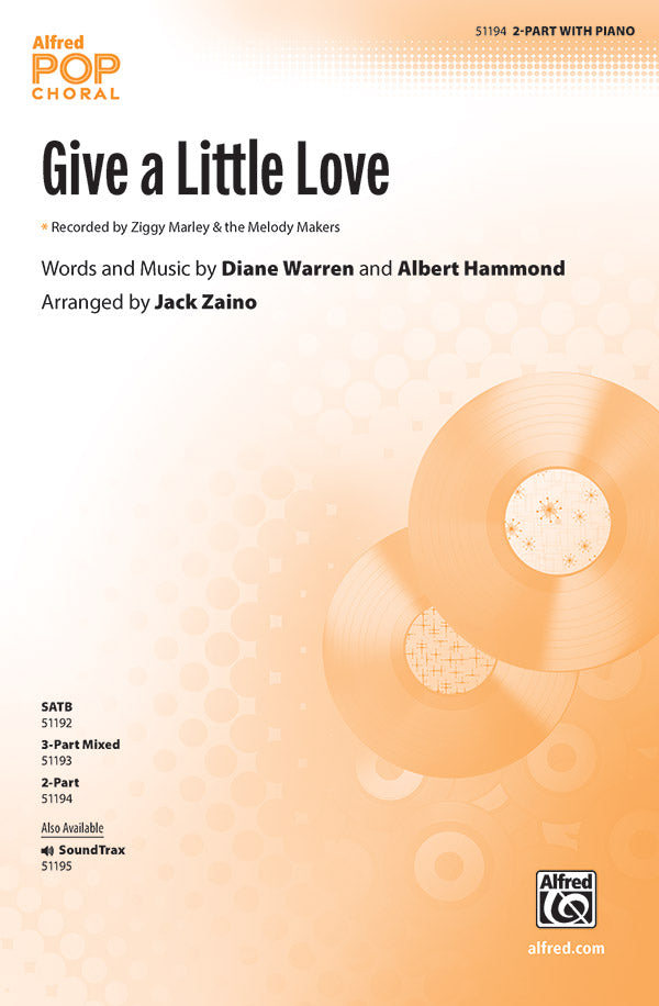 Give a Little Love Sheet Music Preview