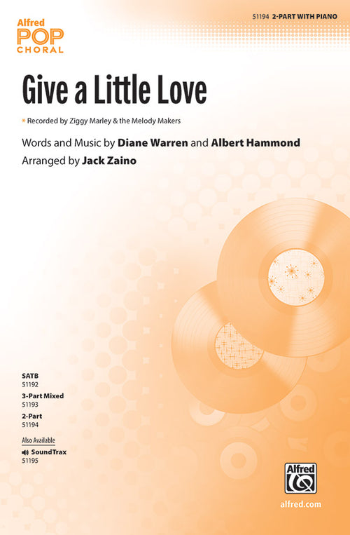 Give a Little Love Sheet Music Preview