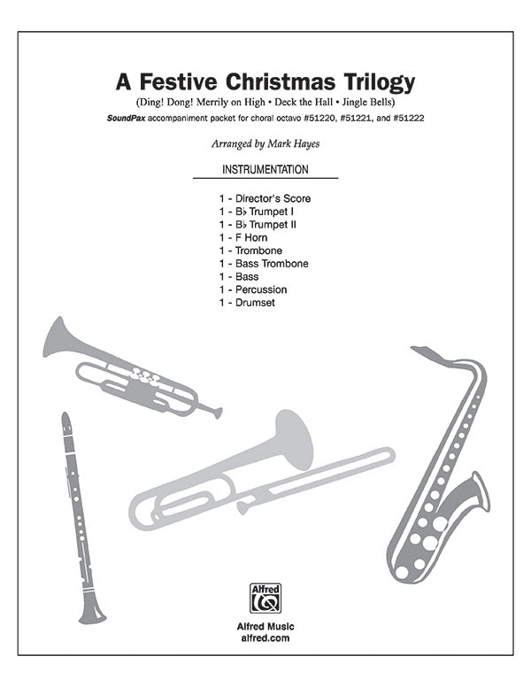 A Festive Christmas Trilogy: 1st Trombone Sheet Music Preview