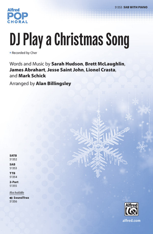 DJ Play a Christmas Song Sheet Music Preview