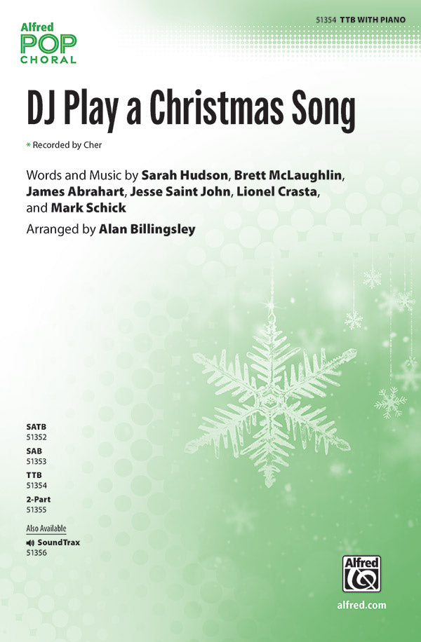 DJ Play a Christmas Song Sheet Music Preview