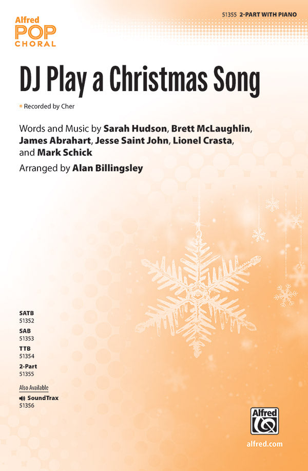 DJ Play a Christmas Song Sheet Music Preview