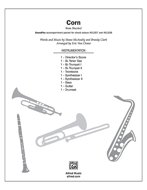 Corn: 1st Trombone Sheet Music Preview