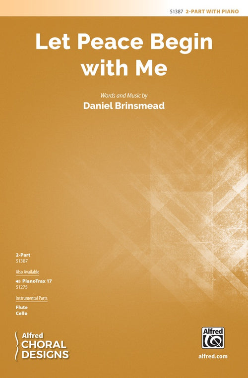 Let Peace Begin with Me Sheet Music Preview
