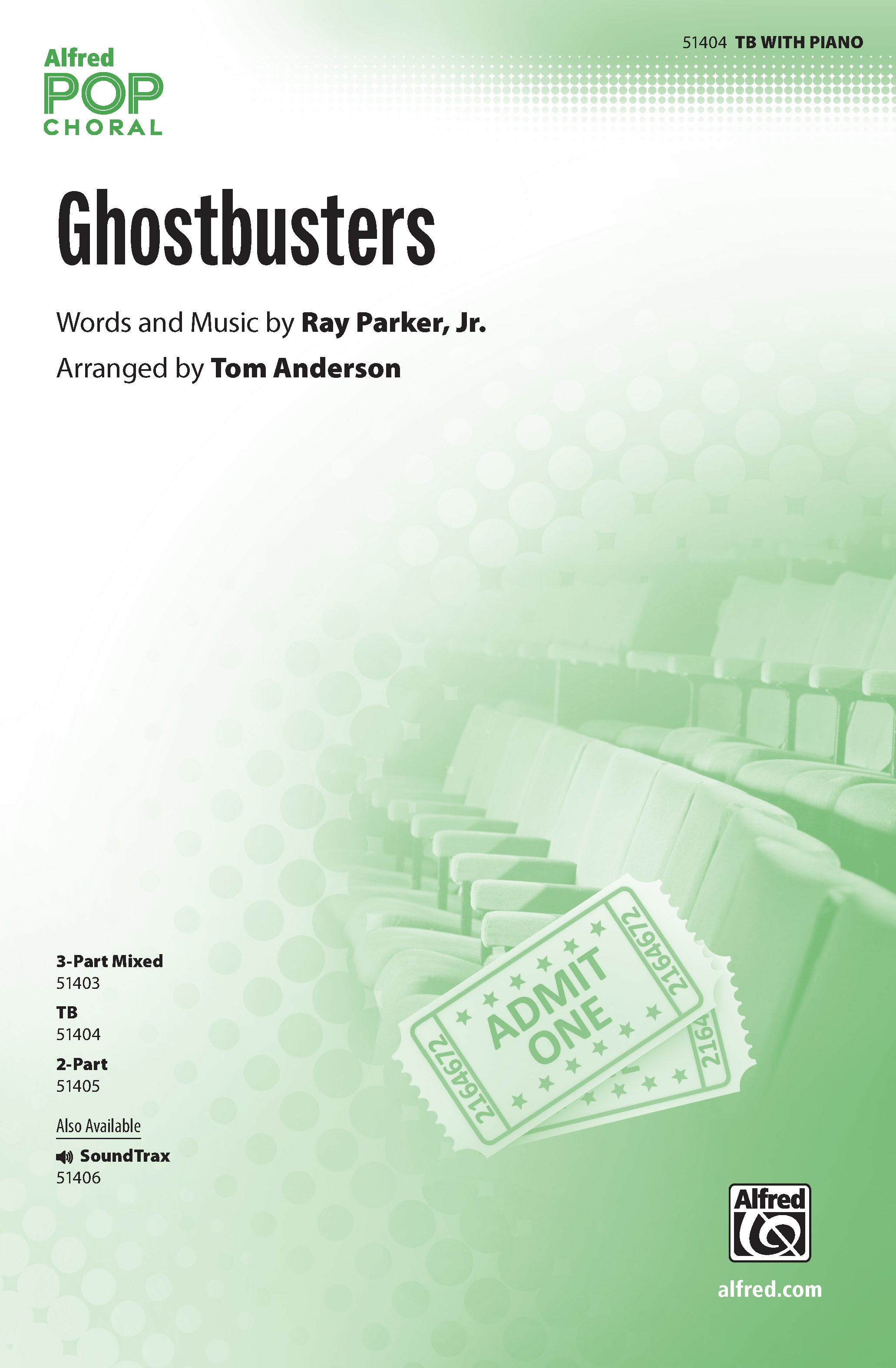 Ghostbusters Sheet Music Preview