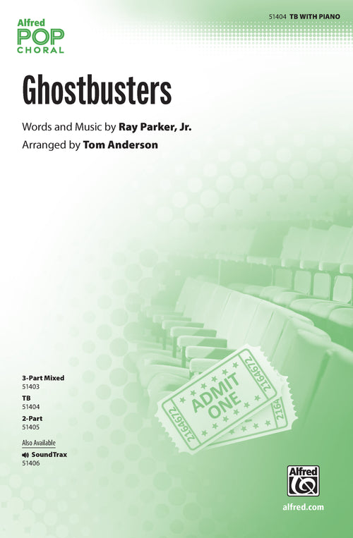 Ghostbusters Sheet Music Preview