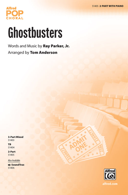 Ghostbusters Sheet Music Preview
