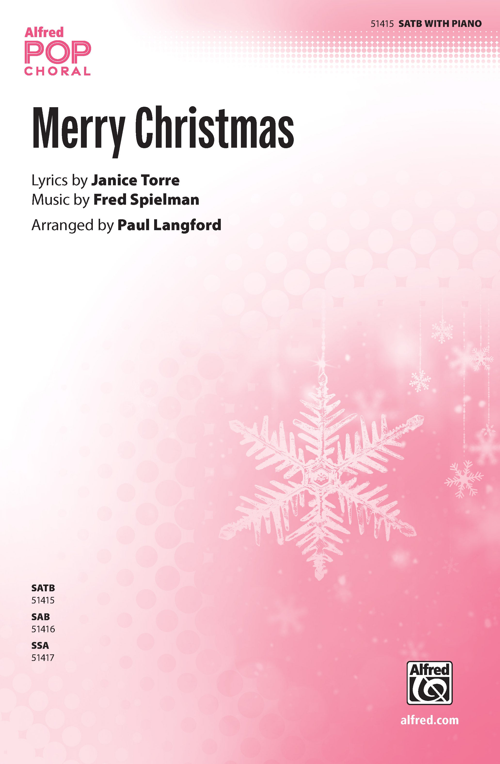 Merry Christmas Sheet Music Preview