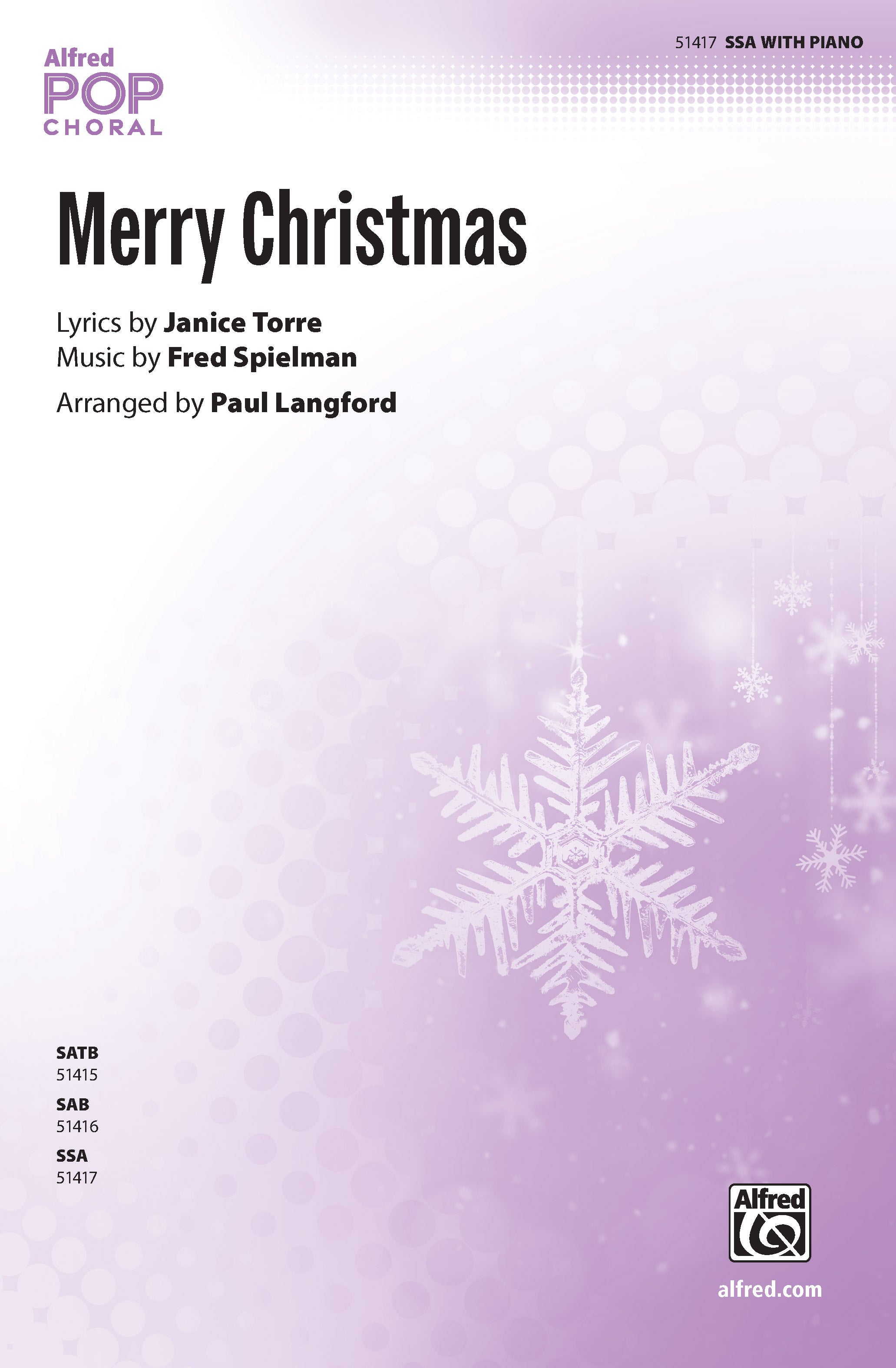 Merry Christmas Sheet Music Preview