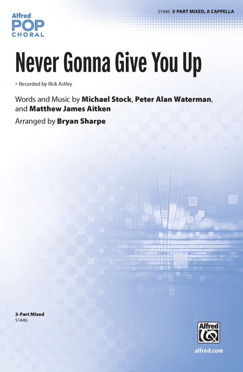 Never Gonna Give You Up Sheet Music Preview