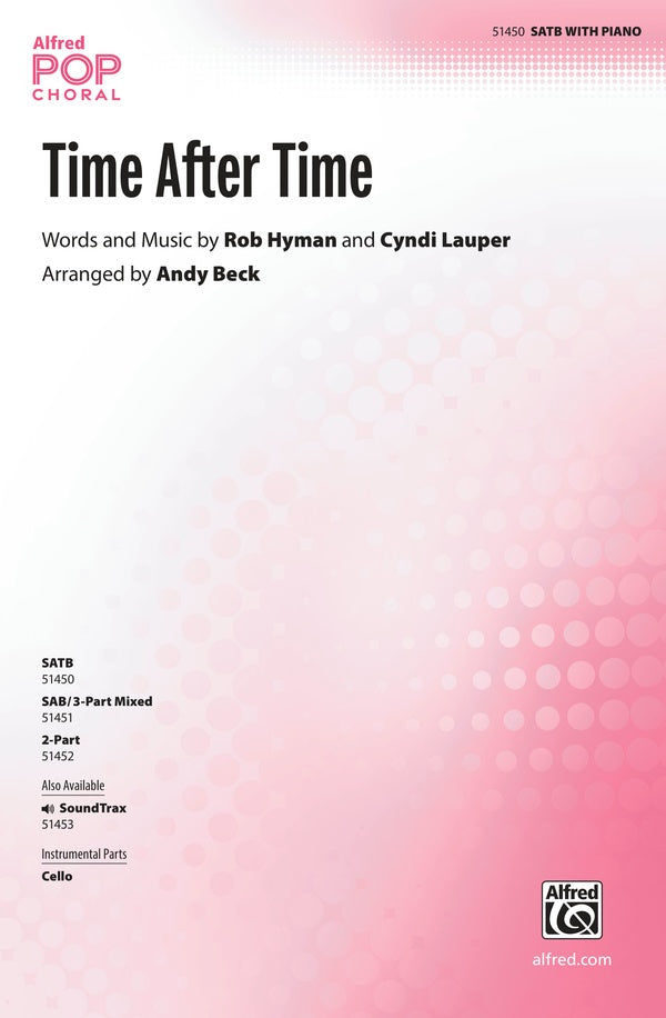 Time After Time Sheet Music Preview